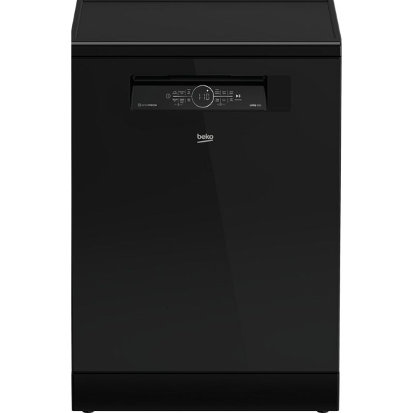 BEKO DISHWASHER 60 CM 6 PROGRAM 15 PERSON GLASS BLACK BDFN36531GB