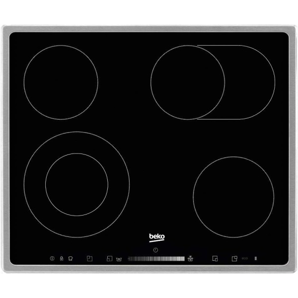 Beko HIC 64503 TX Built-in Ceramic Black Hob