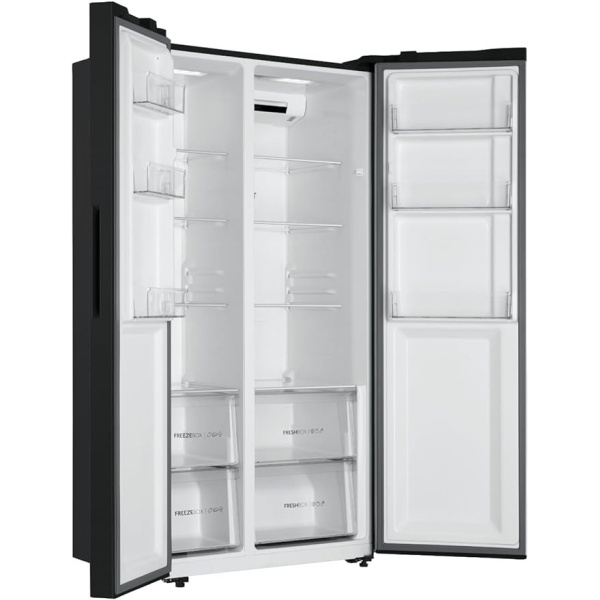 Haier No Frost Refrigerator, 521 Litres,sideXside Inverter, Black - HRF-570SDBM - Image 4