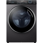 Haier 15 KG Front Loading Washing Machine, Steam, inverter Motor, Dark Silver - HW150-BP14986ES8