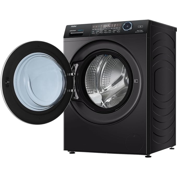 Haier 15 KG Front Loading Washing Machine, Steam, inverter Motor, Dark Silver - HW150-BP14986ES8 - Image 2