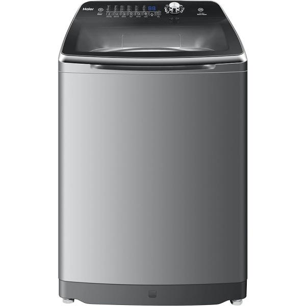 غسالة هاير تحميل علوي سعة 16 كجم فضي،HWM160-B1678S