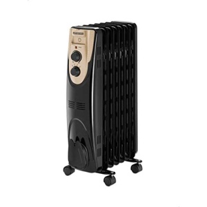 دفاية زيت من بلاك+ديكر OR070D-B9، 9 ريش - 1500 وات - اسود
