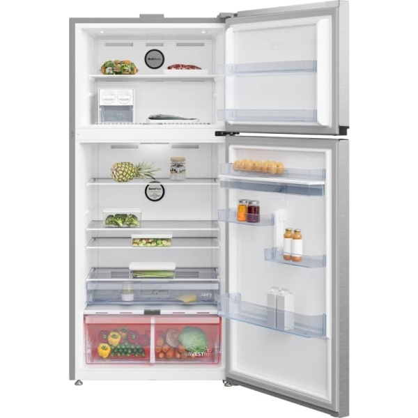 Beko RDNE650E60XP No-Frost Inverter Refrigerator - 630 Liters - Silver - Image 2