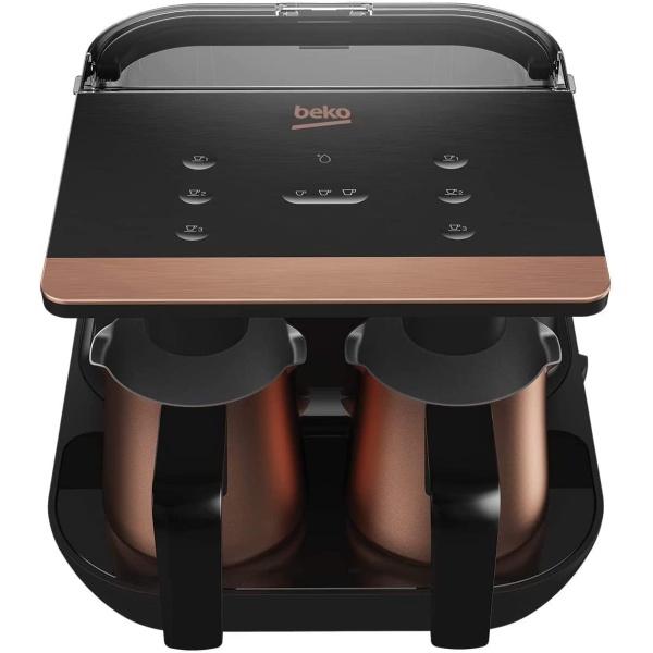 Beko TKM8961B Turkish Coffee Machine with Two Pot, Black - Image 3
