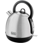 Black & Decker Dk40-B5 Stainless Steel Dome Kettle, 1.7 Liter - Silver