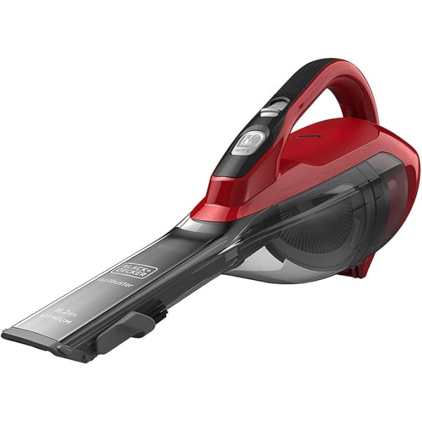 Black & Decker DVA315J-B5 Cordless Dustbuster Handheld Vacuum with Integrated Brush Tool, 500 ml - Multi Color-2 YEARS WARRANTY
