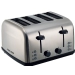 Black and Decker 4 Slice Long Cool Touch Toaster - [Model-ET304-B5]