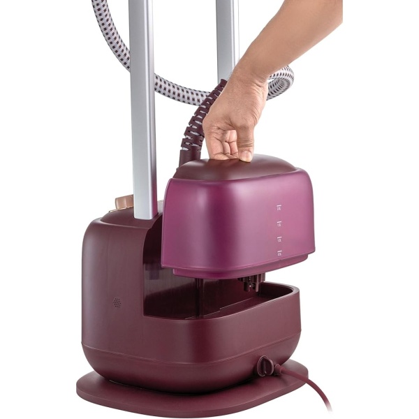 BLACK+DECKER Vertical Digital Garment Steamer, Twin Pole, 2400W, 6 Levels - GSTD2450-B5 - Image 2