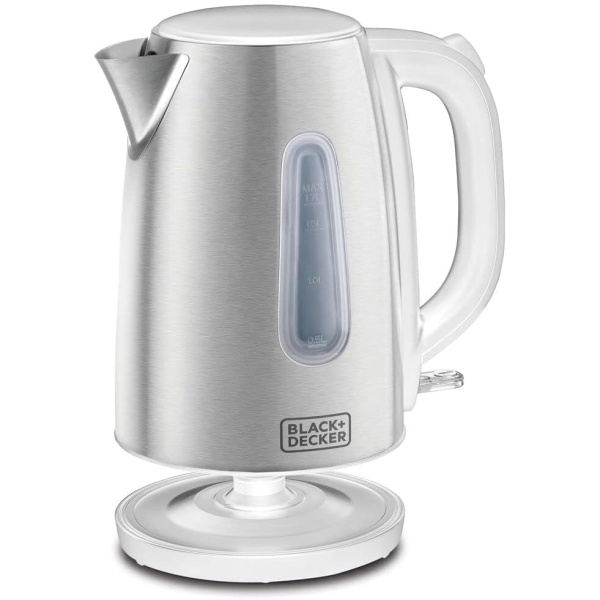 Black & Decker 2200W 1.7L Cordless Electric Kettle With Water-Level Indicator, Removable Filter, Auto Shut-Off And Stainless Steel Body, Perfect for Warm Beverages JC454-B5 - Image 7