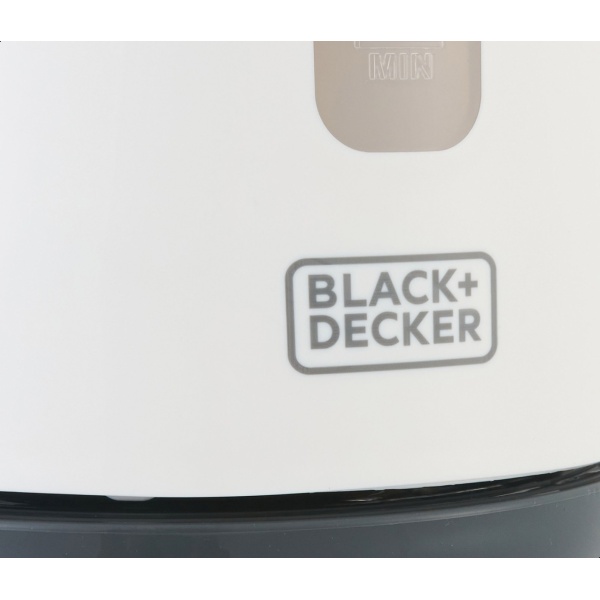 Black & Decker 1.7L Concealed Coil Kettle, Jc70-B5, White, Plastic Material - Image 2