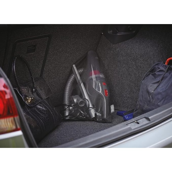BLACK+DECKER NV1210AV Powerful Dustbuster Car Vacuum Cleaner with 6 Accessories (12V, Red and Black)-2 YEARS WARRANTY - Image 2