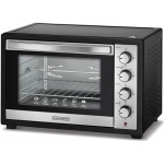 BLACK+DECKER 50L 2000W Double Glass Door Toaster Oven with Rotisserie For Grilling Toasting Baking and Broiling TRO50RDG-B5