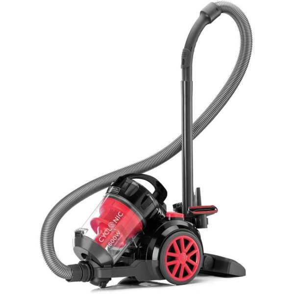 Black & Decker 1400W Bagless Cyclonic Canister Vacuum Cleaner, Multi Color - Vm1680-B5- 2 YEARS WARRANTY