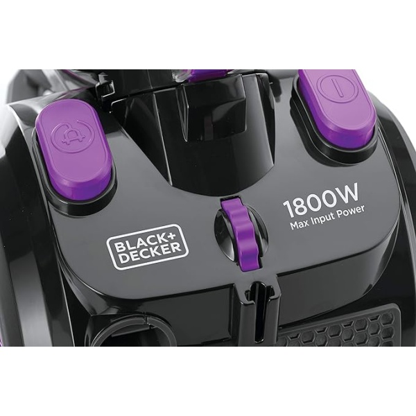 Black & Decker VM1880 Bagless Vacuum Cleaner 1800 Watt - Purple - Image 3