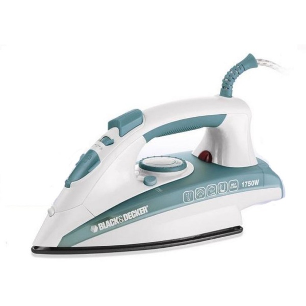 Black & Decker X1600 - B5 Vertical Steam Iron, 1750 Watt - Green & White
