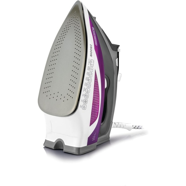Black & Decker Digital Steam Iron, 2800 Watt, Multicolor - X2250-B5 - Image 6