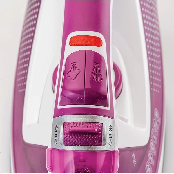 Black & Decker 2400W Steam Iron With Ceramic Soleplate, Blue - X2150-B5 - Image 3