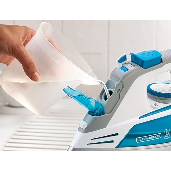 Black + Decker Steam Iron, 2800 Watt, Multicolor - X2800- 2 YEARS WARRANTY - Image 4