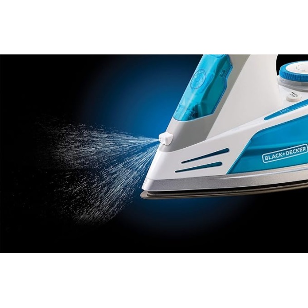 Black + Decker Steam Iron, 2800 Watt, Multicolor - X2800- 2 YEARS WARRANTY - Image 2