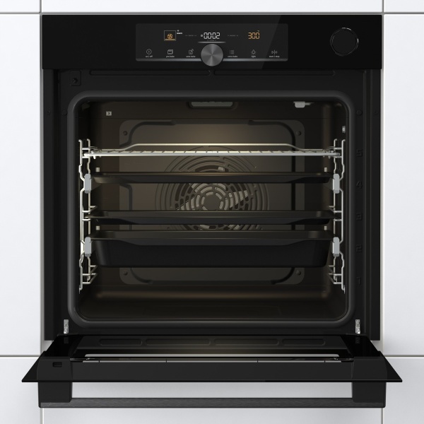 Gorenje Electric oven Air Fryer, Wi-FI,60cm, Black, 77L BSA6747A04BGWI - Image 4