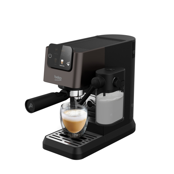 ⁦بيكو ماكينة قهوة اسبريسو، 1628 واط، ستانلس داكن - CEP5464DX⁩ - الصورة ⁦2⁩