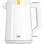 BEKO Kettle, 1.7L, 2200W, White - WKM4215W