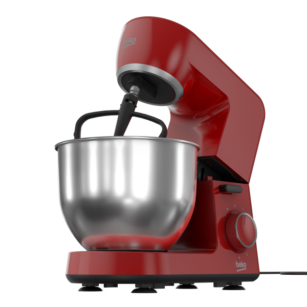 Beko Stand Mixer , 5L, 1500W, Red - MM5371 - Image 3