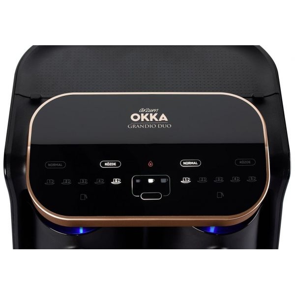 Arzum Okka - Turkish Coffee Machine Grandio Duo Touch Panel - Copper - OK007 - Image 3
