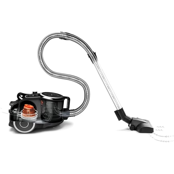 BOSCH VACUUM CLEANER 2200 WATT BAGLESS BLACK BGS412234 - Image 3
