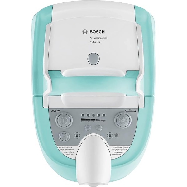 BOSCH VACUUM WET & DRY CLEANER 2000 WATT BOTH BAG AND BAGLESS TURQUOISE BWD420HYG - Image 2