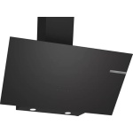 Bosch Series 4 Built-in Black Glass Hood, 90 cm, Touch Control, 2 Speeds, 700 m³/h, Clean filter reminders - DWK96PJ60T