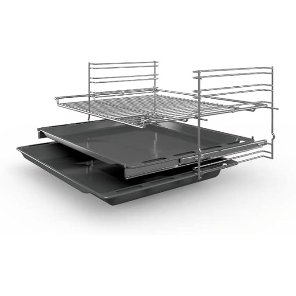 Bosch Built-In Electric Oven 60 cm With Grill Digital Stainless Steel HBJ534ES0 - Image 5