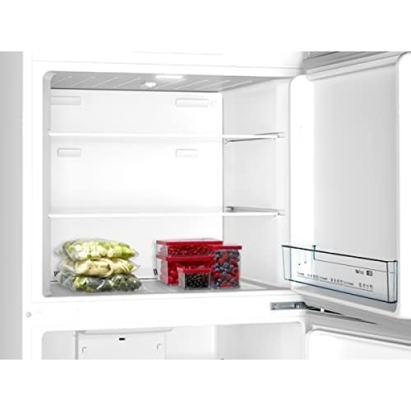 BOSCH FREE-STANDING FRIDGE-FREEZER NOFROST INOX KDN55NL2E8 - Image 2