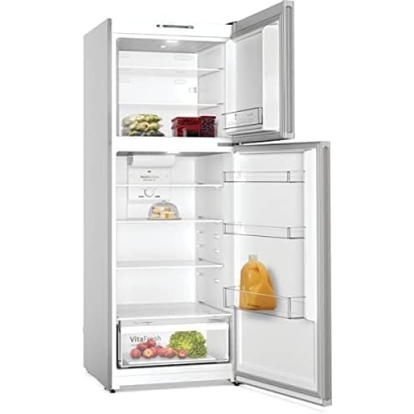 BOSCH FREE-STANDING FRIDGE-FREEZER NOFROST INOX KDN55NL2E8 - Image 4