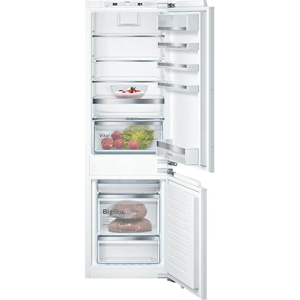 Bosch Series 6 Built-In Refrigerator with Bottom Freezer, 254 Liters 177.2x 55.8cm, Made in Germany - KIN86AF3M8