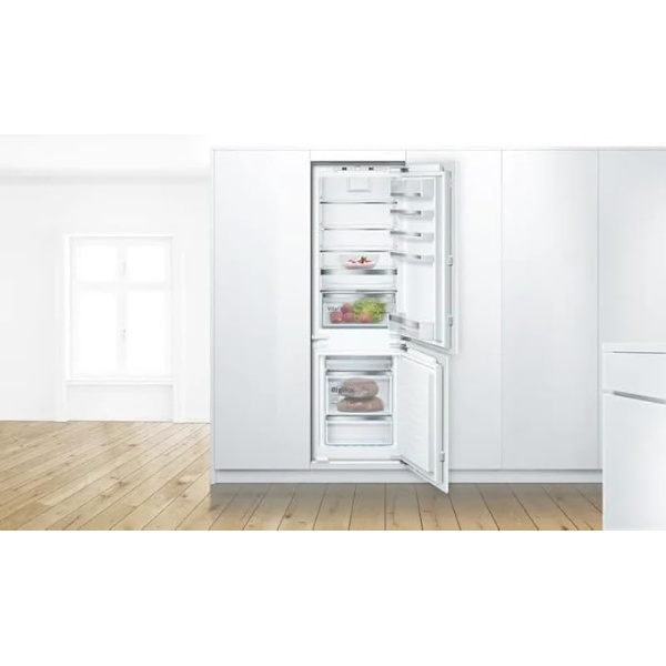 Bosch Series 6 Built-In Refrigerator with Bottom Freezer, 254 Liters 177.2x 55.8cm, Made in Germany - KIN86AF3M8 - Image 2