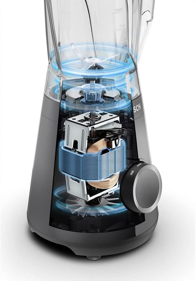 بوش خلاط MMB6141B VitaPower Series 4 - 1200 واط - أسود - الصورة 2