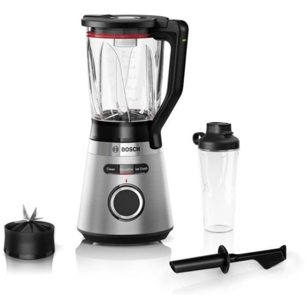 Bosch Blender, VitaPower Serie - 4, MMB6384M 1200W, Stainless Steel Silver/Black - Image 2