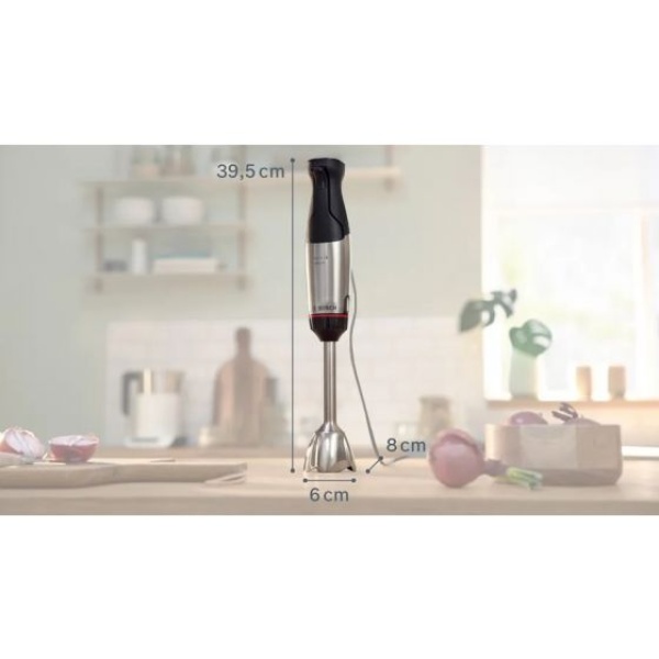 Bosch ErgoMaster Series 6 Hand Blender, 1000W, Black - MSM6M623 - Image 2