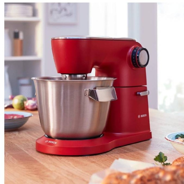 Bosch Kitchen machineOptiMUM 1600 W Red, Silver
MUM9A66R00