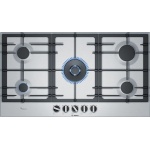 BOSCH BUILT-IN GAS HOB 5 BURNER 90 CM STAINLESS STEEL PCR9A5B90