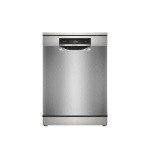 Bosh Series 8 Freestanding Dishwasher, 60 cm, 13 Persons, Silver - SMS8YDI82T