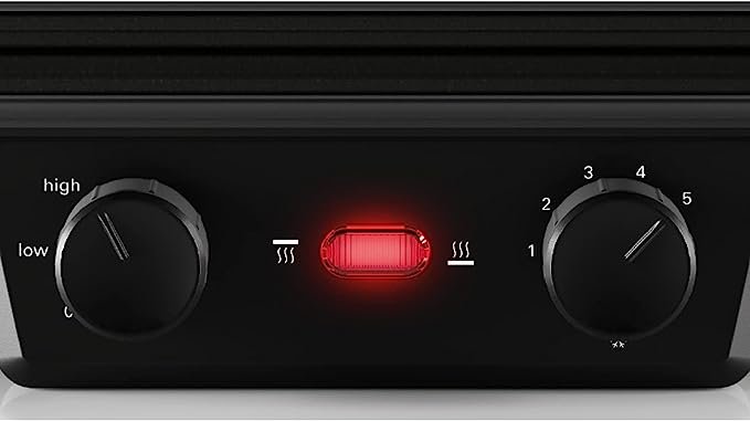 شواية كهربائية بوش، 2000 وات، فضي اسود - TCG4215