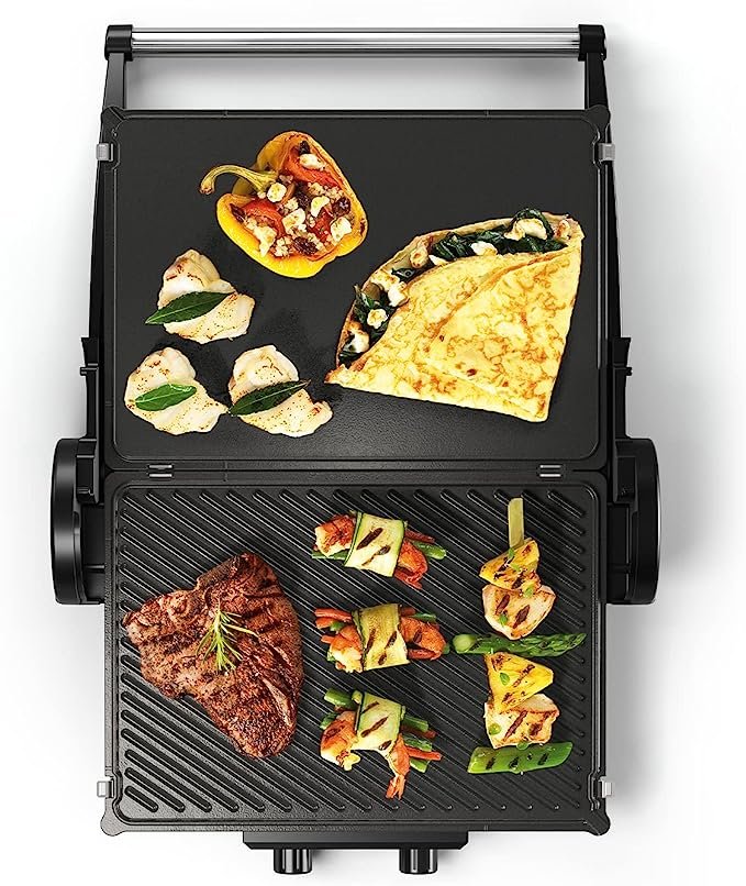 شواية كهربائية بوش، 2000 وات، فضي اسود - TCG4215 - الصورة 3