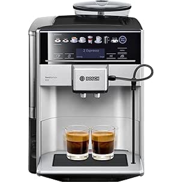 BOSCH COFFEE MACHINE VERO BARISTA 600 FULLY AUTOMATIC DIGITAL SILVER TIS65621RW