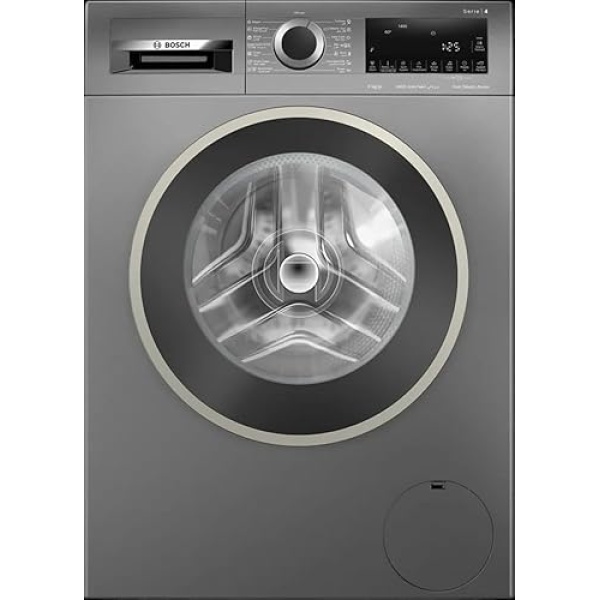 Bosch Washing machine 9 kg - frontloader - 15 programmes - 1400 rpm - Series 4 - Eco Silence Drive - Colour : Graphite - WGA244ZREG