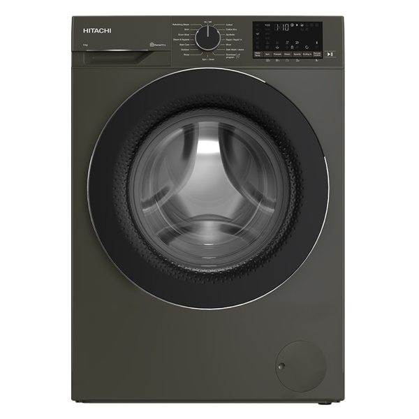 HITACHI Front Loading - Washer
Steam & Hygiene
Inverter
Wash 8kg
1,400 RPM BD-80YFVEM - Image 3