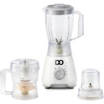أي دو خلاط + مفرمة خضروات & لحم 600 واط، أبيض – BLCH600-WH