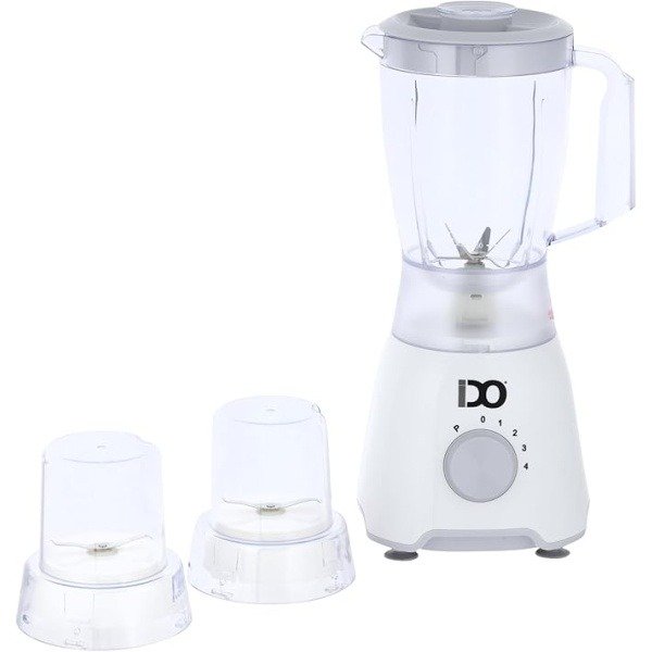 iDO Blender+ 2 Grinders 600W with Pulse Function – BLGR600-WH - Image 4